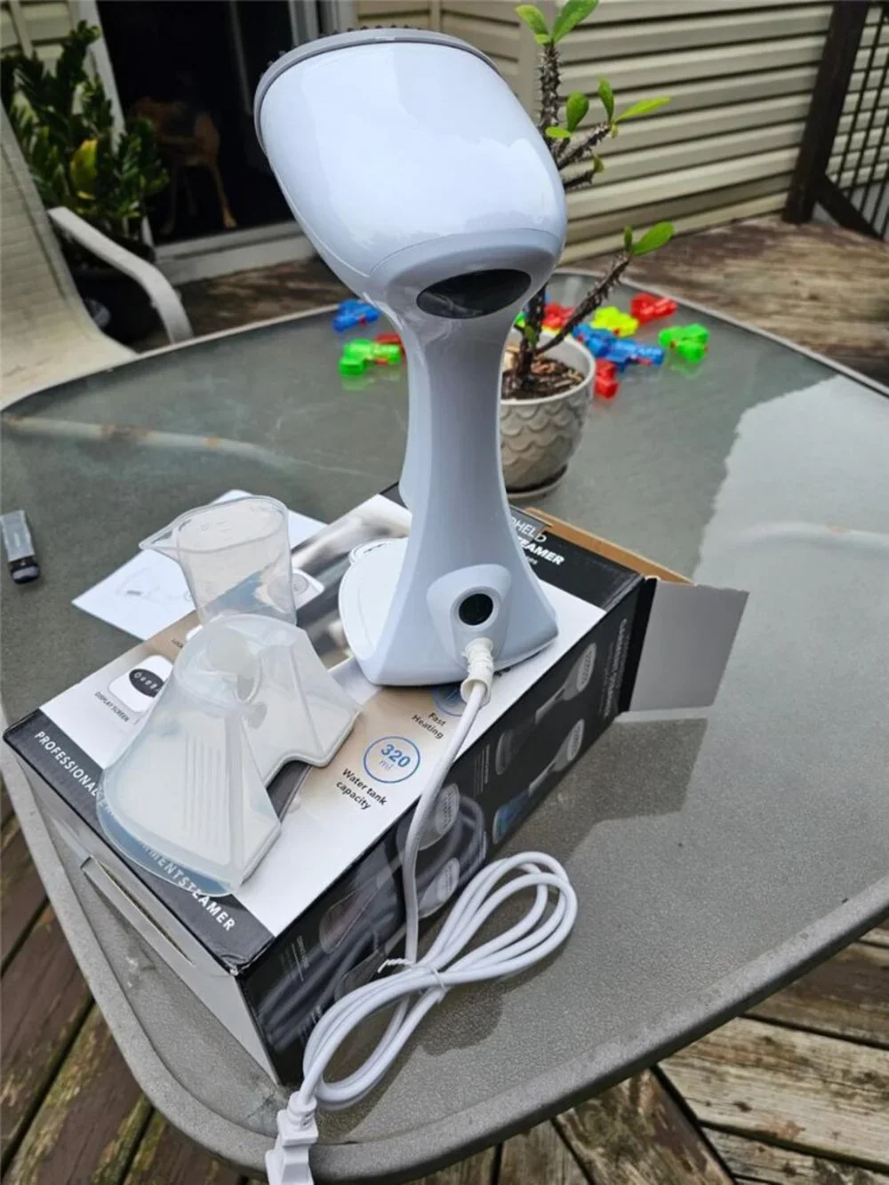 1600W Handheld Garment Steamer, Portable Electric Clothes Steam Iron with